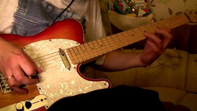 Scorpions "Sails of Charon" solo cover. Fender American Deluxe Telecaster смотреть онлайн