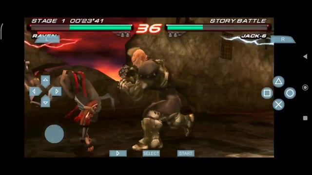 Ppsspp Test Gameplay Raven VS Jack-6 Andriod Poco X3 pro смотреть онлайн