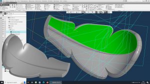 Лист капители в Компас-3D