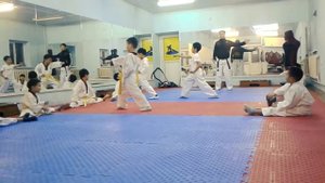 Клуб Тхэквондо "Хваранг" Тренировка детей ( Taekwondo Club "Hvarang" Training of children)