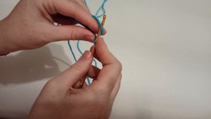 Учимся вязать воздушные петли крючком