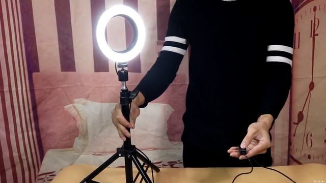 Светодиодный осветитель со штативом и держателем телефона купить на Алиэкспресс смотреть онлайн