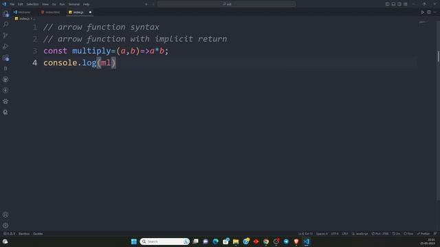 Arrow Function || ES6 |JavaScript