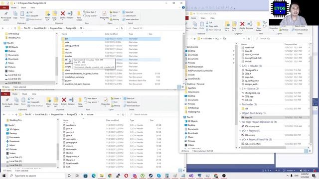 How to Compile and Build C++ Applications with PostgreSQL in Visual Studios смотреть онлайн