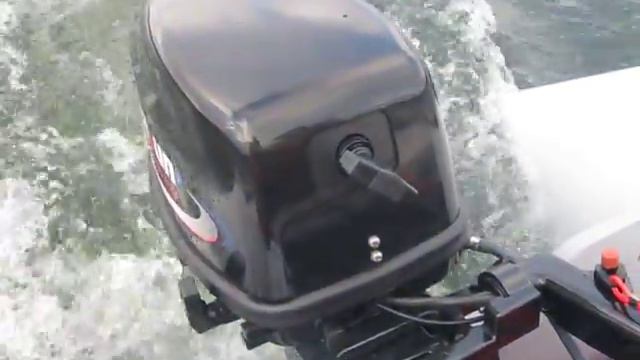 Parsun-9.8 2т. Работа на разных оборотах. смотреть онлайн