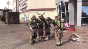 Сегодня в торгово-развлекательном центре «Галерея» прошли пожарно-тактические учения.