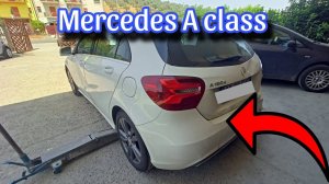 Mercedes A class Как снять задний бампер Мерседес А класс 2012-2018