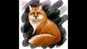 Как нарисовать лису (How to draw a Fox)