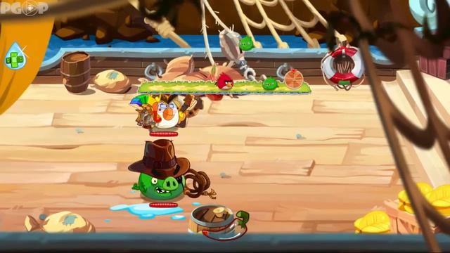 Angry Birds Epic♥Adventure Treasure Hunt In The Cave Pigs Lair Of Matilda & Pigiana Jones PART 3 смотреть онлайн