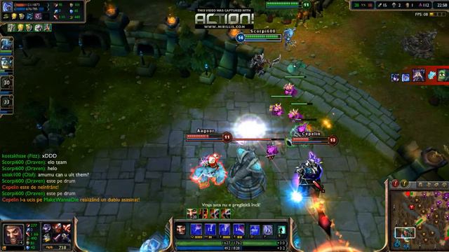 League of legends Ranked unofficial Penta , PRO Draven (2/3) смотреть онлайн