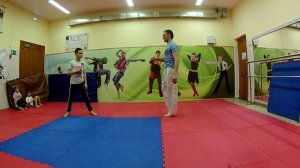 Как правильно двигаться в стойке ДЗЕНКУЦУ–ДАЧИ в КУМИТЭ | КАРАТЭ WKF | KARATE WKF