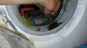 Стирка воздушного фильтра в машине автомат.