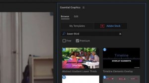 Using a Motion Graphics Template from Adobe Stock | Adobe Creative Cloud