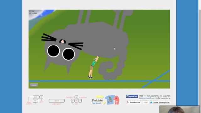 Happy Wheels. Очень сложный уровень!!! ^_^ смотреть онлайн