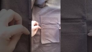 Как пришить клапан кармана #каксшитьклапаннакарман #клапаннакарман #какшитькармансклапаном