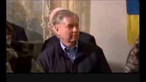 December 2016: Lindsey Graham and John McCain in Ukraine