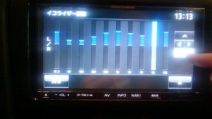 DIATONE SOUND. NAVI（ダイヤトーン サウンド ナビ）MZ60 PREMI  イコライザー 調整