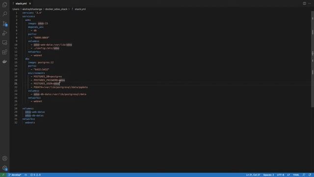 Dockerize Custom Odoo Application смотреть онлайн