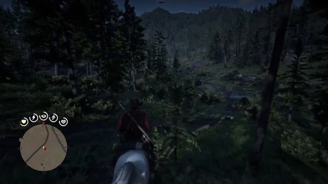 Red Dead Redemption 2 gameplay - grizzly attack survival, cougar, grey wolves смотреть онлайн
