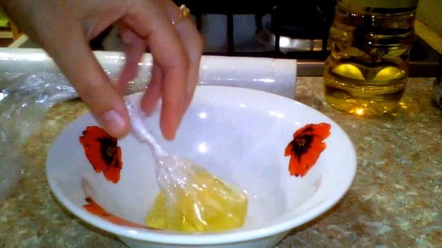 Яйцо "Пашот" в пищевой пленке - Egg "poached" in the food film