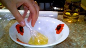 Яйцо "Пашот" в пищевой пленке - Egg "poached" in the food film