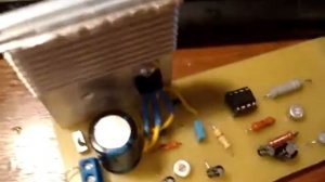 Регулятор оборотов для мини-дрели на Lm358p и Lm317