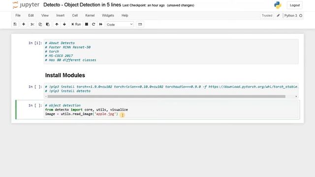 Object Detection in 5 Lines | Detecto | Deep Learning | Python