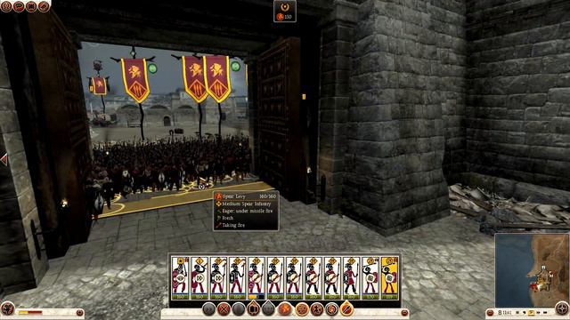 Torch proof gate in Rome 2. смотреть онлайн