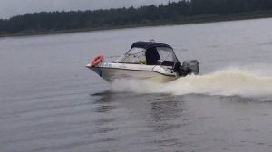 YAMAHA F95/КАРАВЕЛЛА 5,6 - ВЕСЬЕГОНСКИЕ УЗОРЫ НА ВОДЕ!