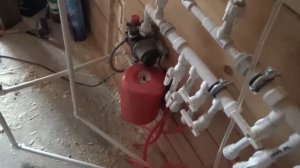 Подключение печки на отработке к системе теплого пола