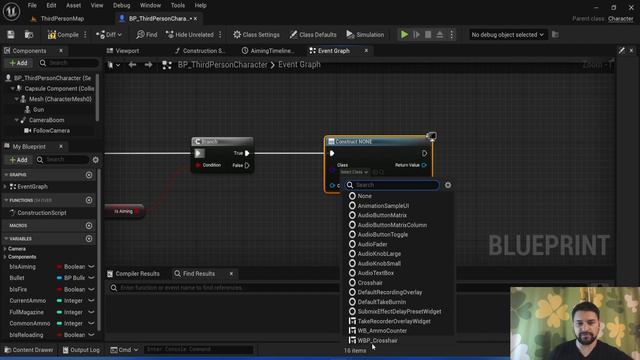 Как сделать динамический прицел и перезарядку. Часть 5 | Уроки по Unreal Engine 5 смотреть онлайн
