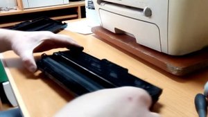 Замена фотобарабана, заправка картриджа Samsung 1520/4100/4200/Xerox 114/3119