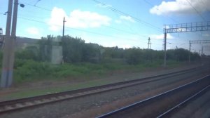 Электропоезд ЭД9Э-0008, участок Шемордан - Сосновка