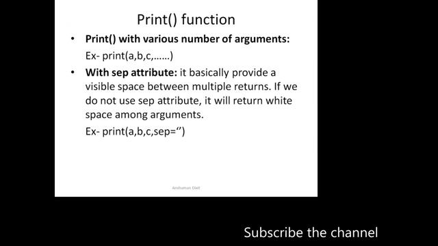 Python input output statements 3