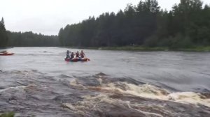 Порог Падун на реке Водла (Карелия)