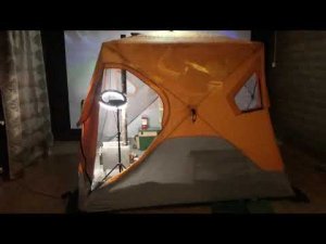 В Питере. Готовимся к зимней рыбалке. Тёплый пол для палатки. Нас ждёт ночевка в палатке зимой.