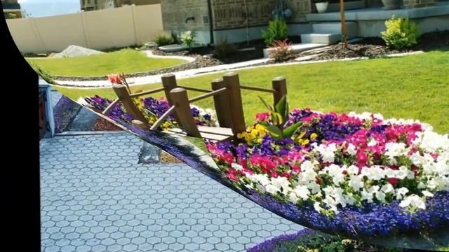 ландшавтный дизайн.30 примеров просто красивых клумб на даче смотреть онлайн