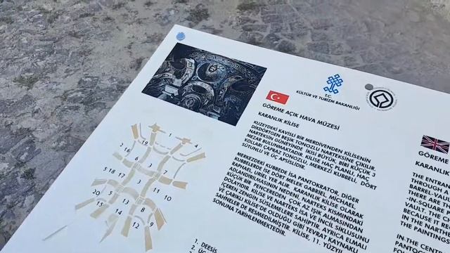 Каппадокия Турция |  Древние церкви, музей под открытым небом Гереме.