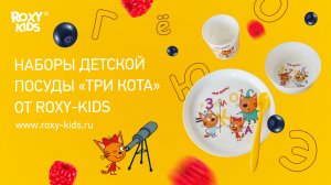 Набор детской посуды «Три Кота» от ROXY-KIDS