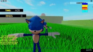 MOVIE SONIC in SONIC ADVENTURE SPEED! Roblox