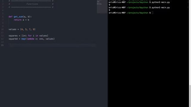 Lambda functions in Python