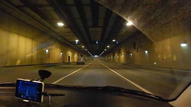 Санкт-Петербург, КАД. Тоннель под Финским смотреть онлайн