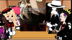 uppermoons+muzan react to my gallery|my au| IM SO TIRED ?