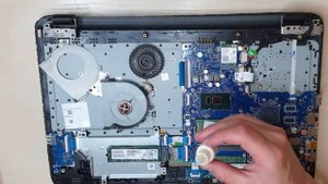 HP 250 G5 / HP 255 G5 Disassembly and cleaning / thermal paste replacement