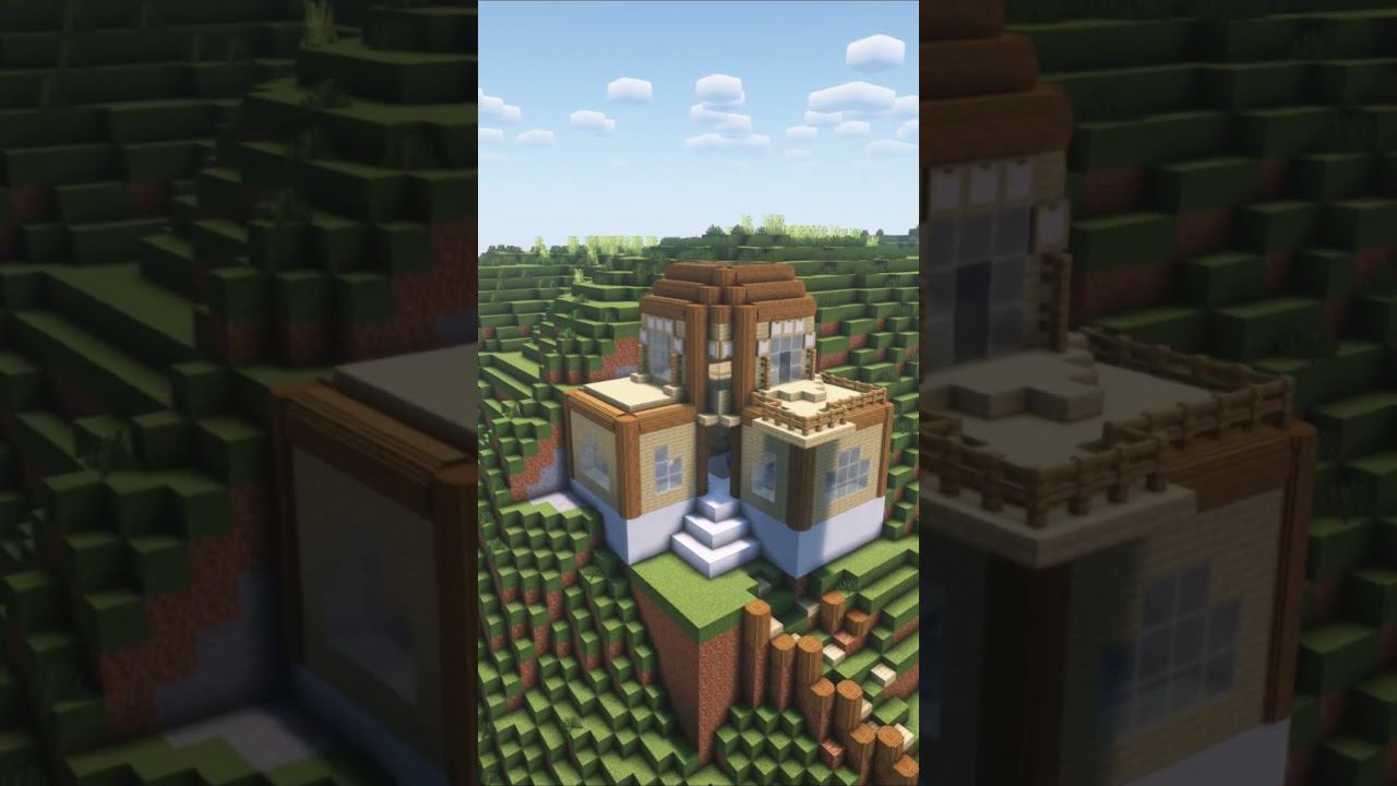 the most ordinary house #minecraft #minecraftbuilding #игры #майнкрафт #minecrafttutorial #gaming