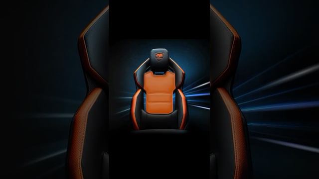 Геймерское кресло компьютерное игровое COUGAR HOTROD Orange