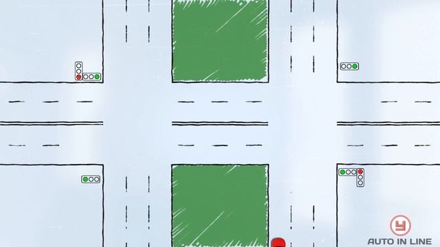 ПДД. Автошкола. Урок 15. Проезд перекрёстков.