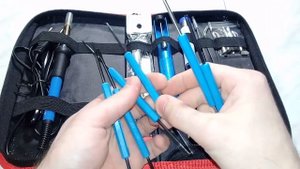 Набор для пайки с AliExpress + Схема включения паяльника