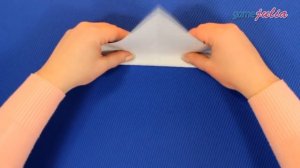 Оригами Снеговик из бумаги ❄ Простые поделки на Новый Год ❄ Origami Snowman