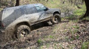 Форд Эксплорер на 36х колесах, хана раздатке